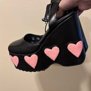 La Moda Platform Wedges